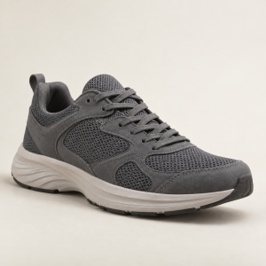 Deriva 03 in slate, three-quarter view